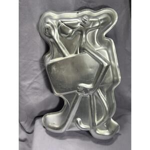 Wilton Cake Pans Pink Panther 1977 Vintage Aluminum Baking Pan Molds Shape Cakes